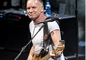 Sting in concert in Marbella.