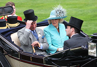 Prince of wales Charles and the Duchess of Cornwall
